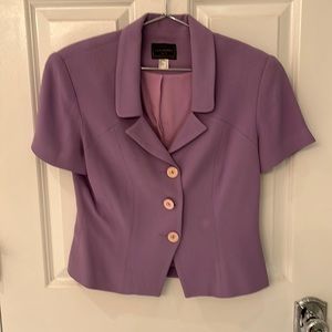 Lovely violet Blazer/top
